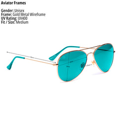 Collection of AVIATOR - AQUA in a gallery layout