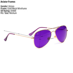 Collection of AVIATOR - VIOLET in a gallery layout