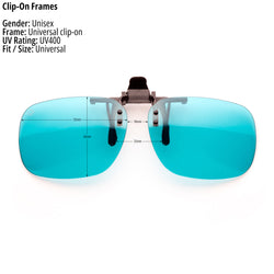 Image of Aqua - Clip-On Lenses