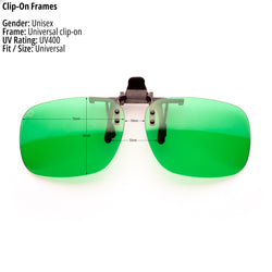 Image of Green - Clip-On Lenses