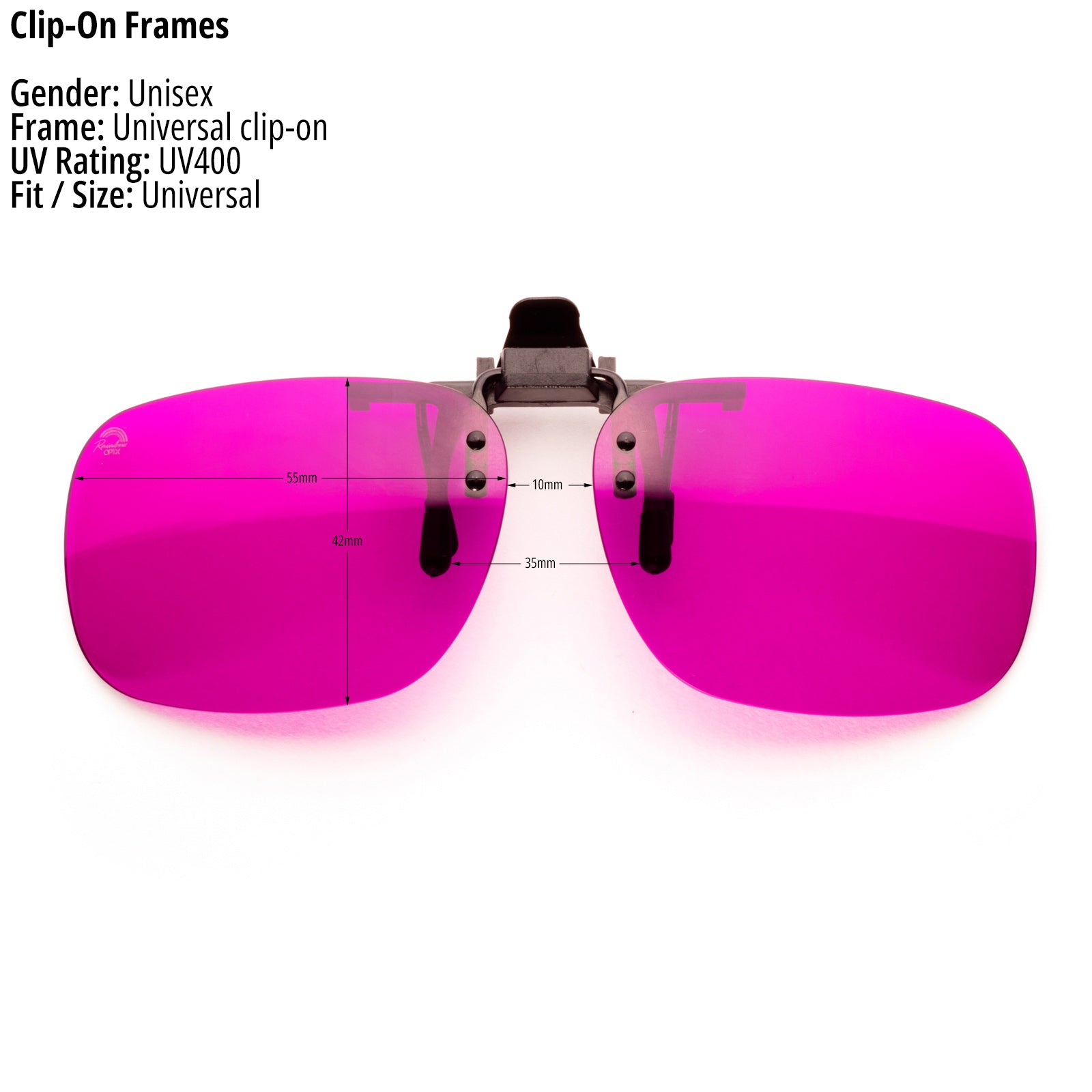 Magenta - Clip-On Lenses