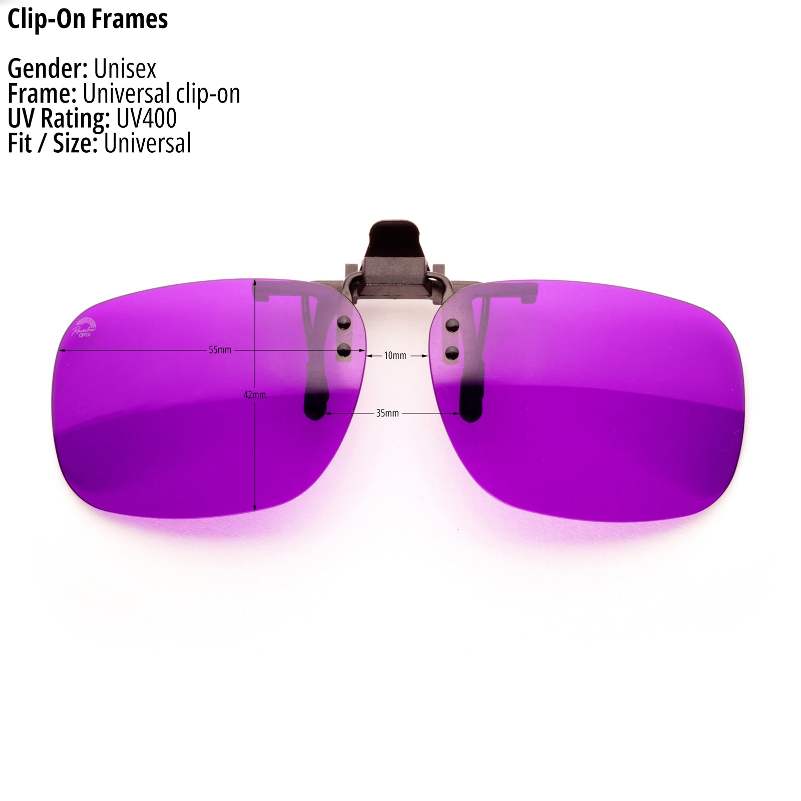 Violet - Clip-On Lenses