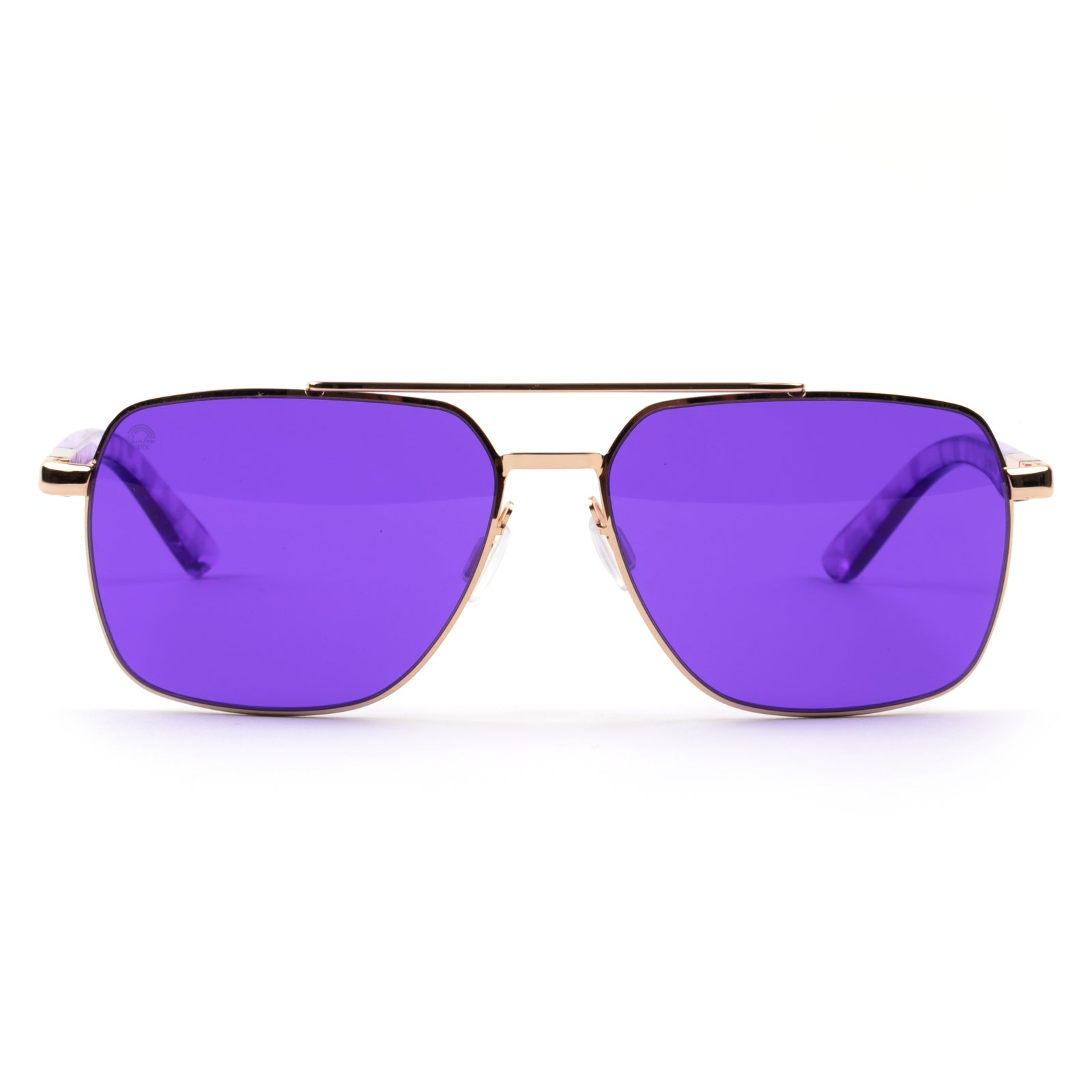 Purple frame sunglasses online