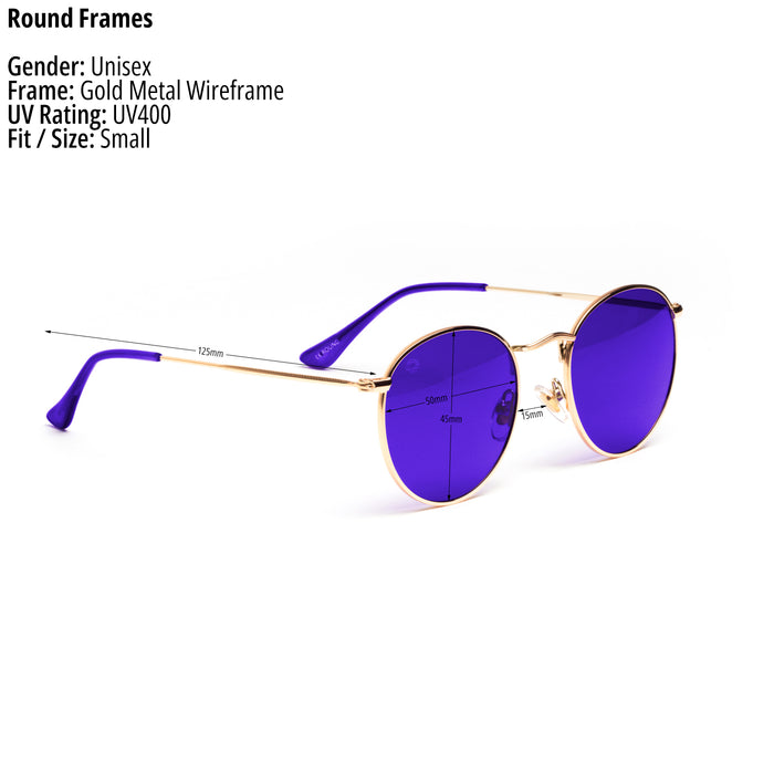 Indigo - Round Sunglasses