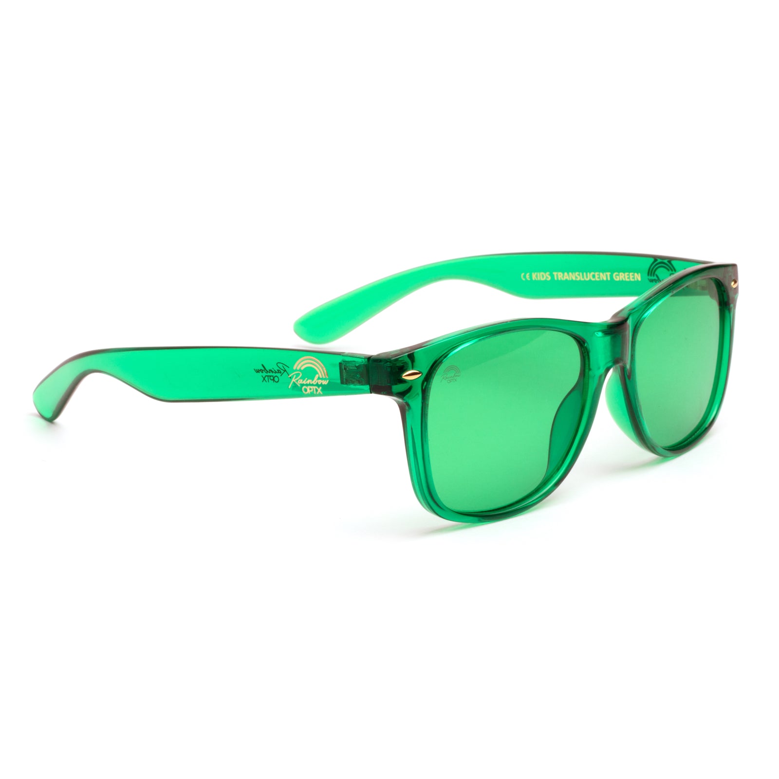 Green kids outlet sunglasses