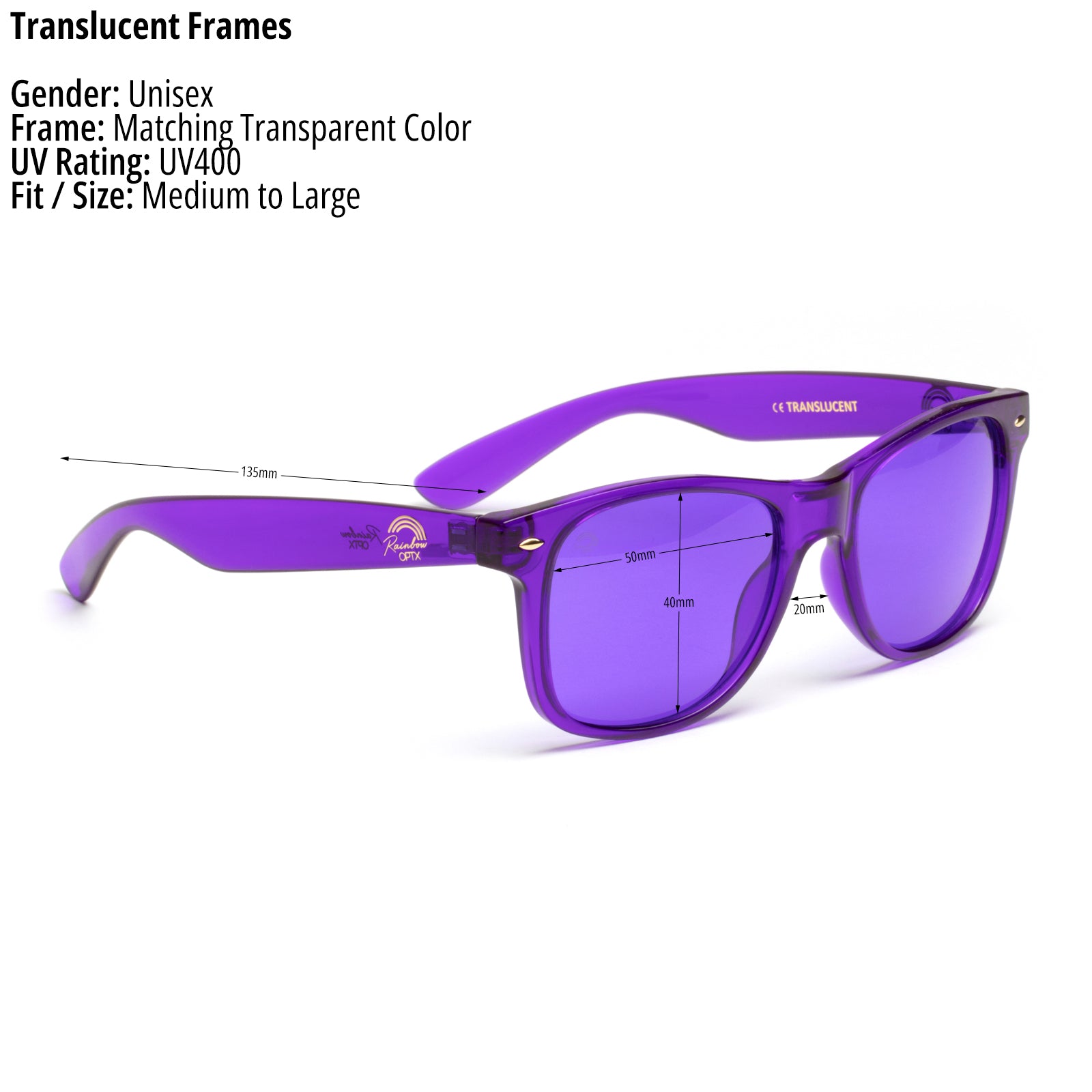 Violet - Translucent Frame