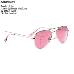 Collection of AVIATOR - ROSE - Rainbow OPTX™ in a gallery layout