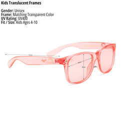 Image of Kids Sunglasses - Rose - Rainbow OPTX™