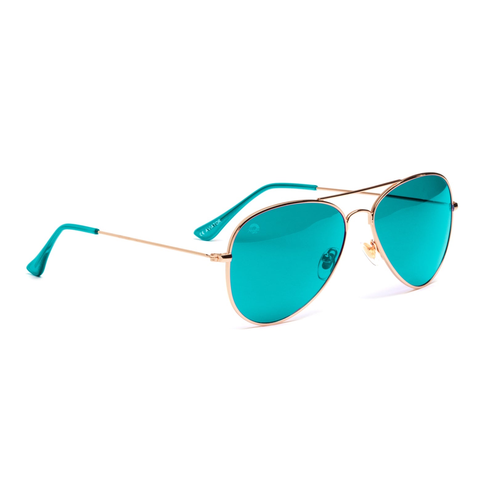 Collection of AVIATOR - AQUA - Rainbow OPTX™ in a gallery layout