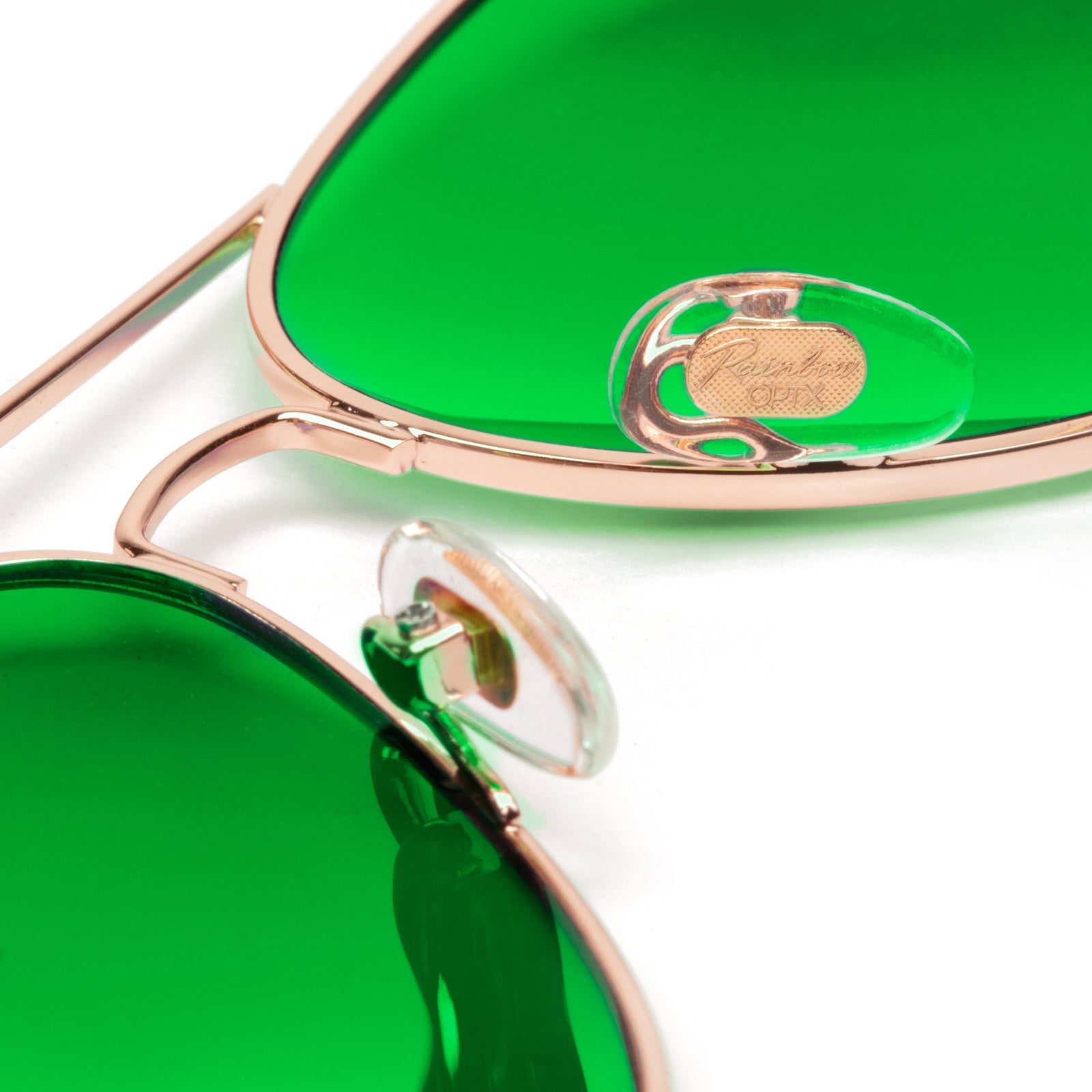 Aviator - Green - Rainbow OPTX™