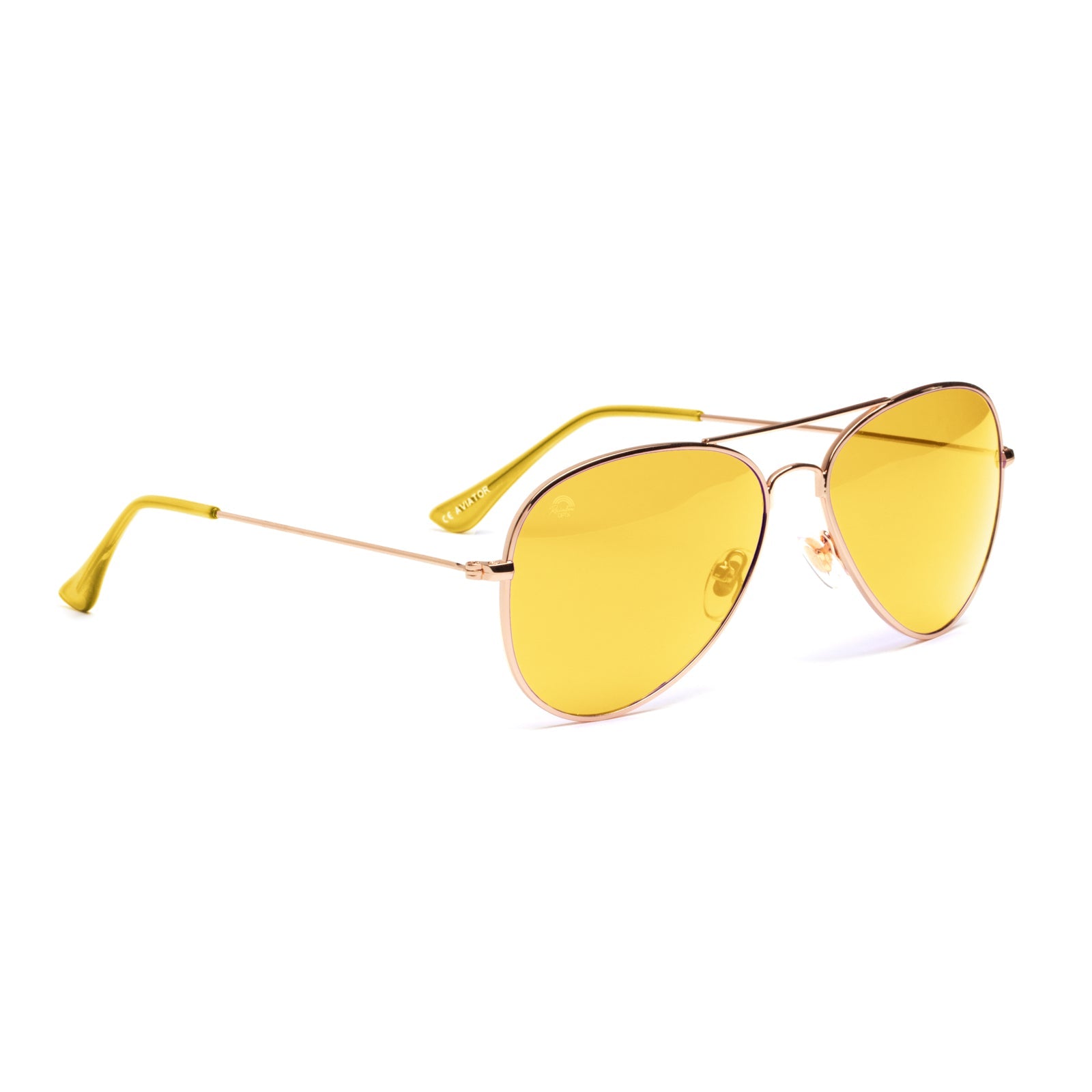 Aviator - Yellow - Rainbow OPTX™