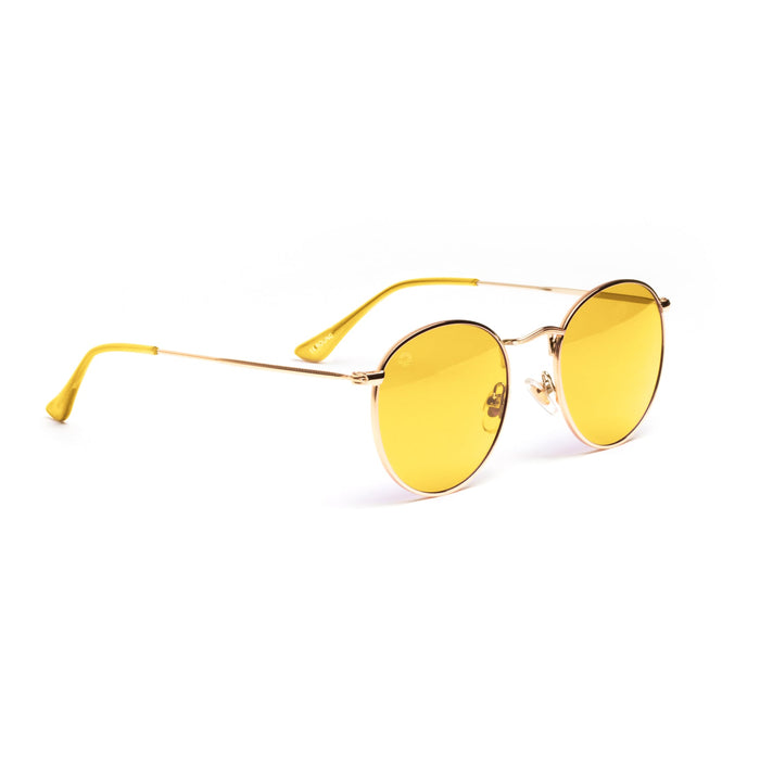 Buy Visions India TONY STARK Yellow Lenses & Black Frame UV400 Unisex Round  Sunglasses -(01-C22) at Amazon.in